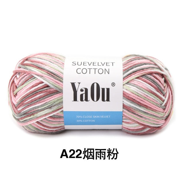 Suevelvet Cotton Knitting Yarn