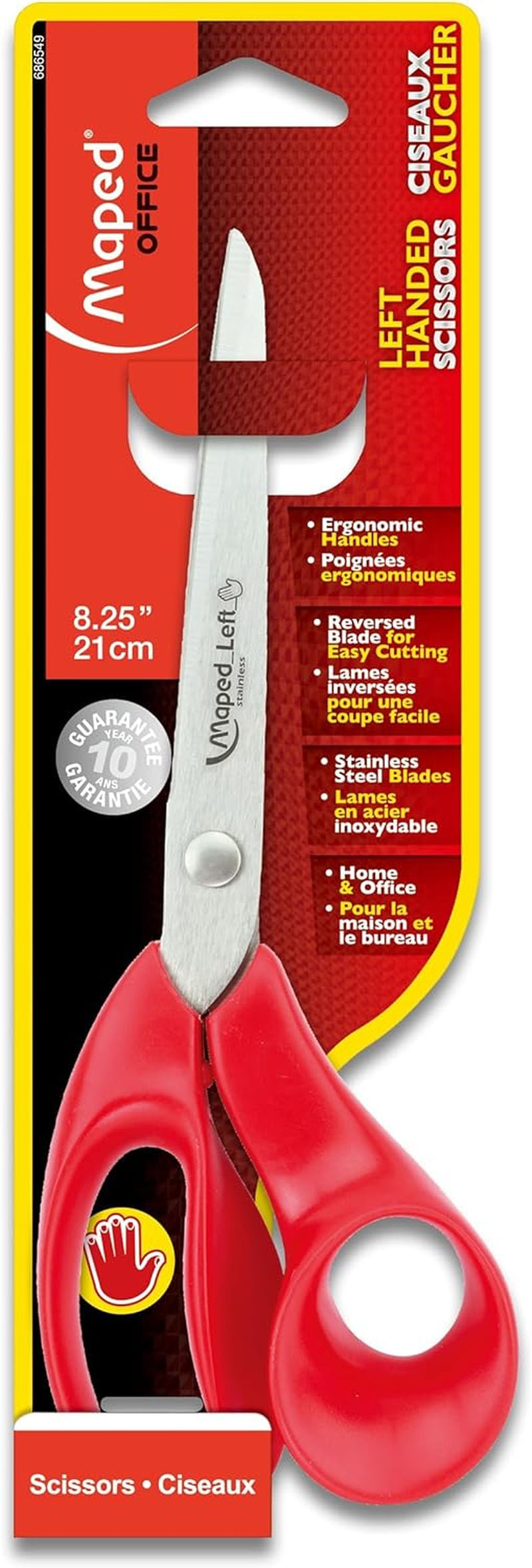 - Expert Left-Handed 8.25 Inch Scissors - Multipurpose - Left Handed
