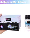 Resin Mica Powder, 6 Colors Interference Mica Powder for Epoxy Resin, Spirit Pearl Pigment Powder for Resin, Paint, Slime, Art