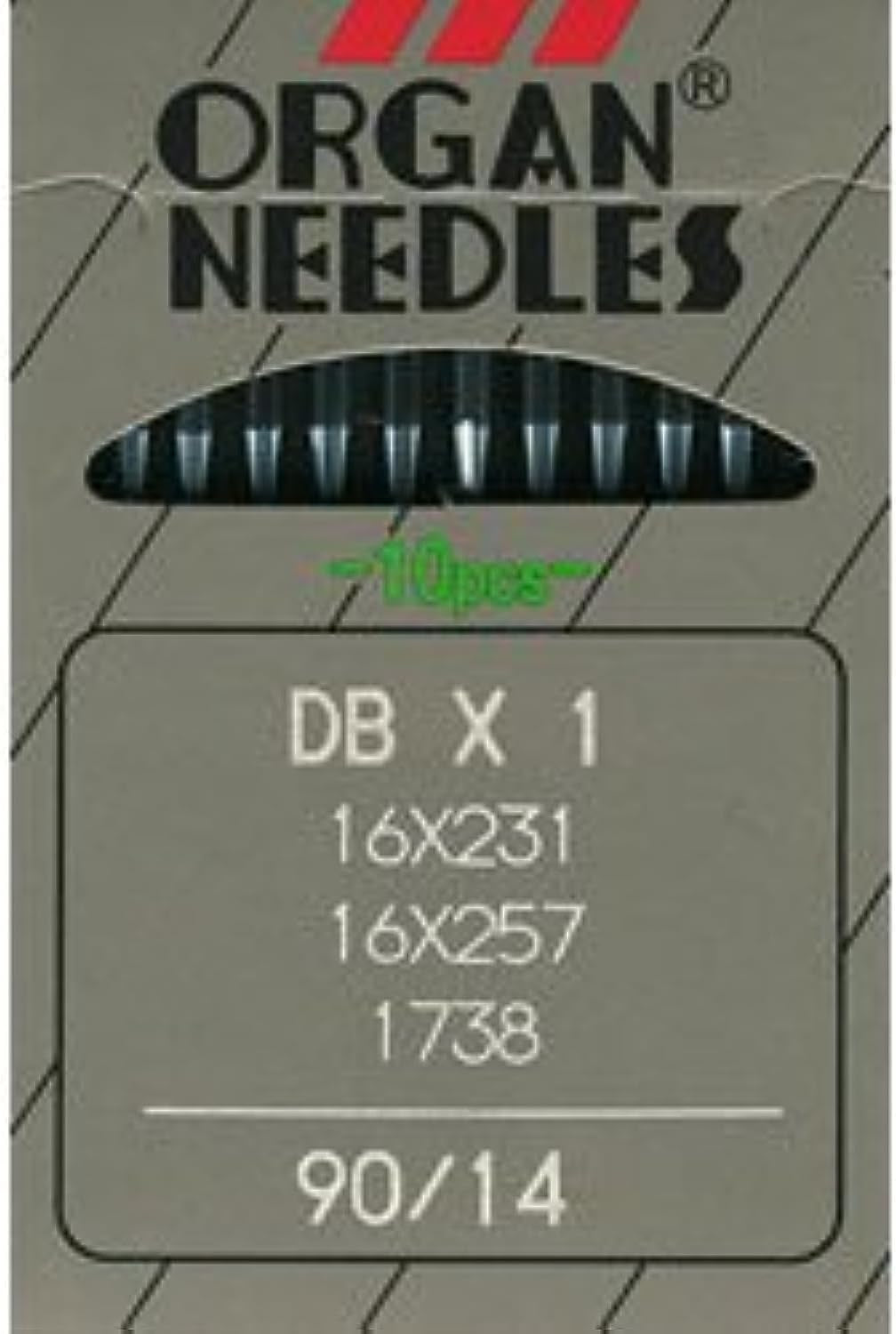 DB X 1 Industrial Needles 16X257 Size 90/14 (10Pk)