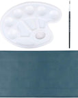 Artist Paint Saver Palette 24 Wells with 1 Fine Paintbrush