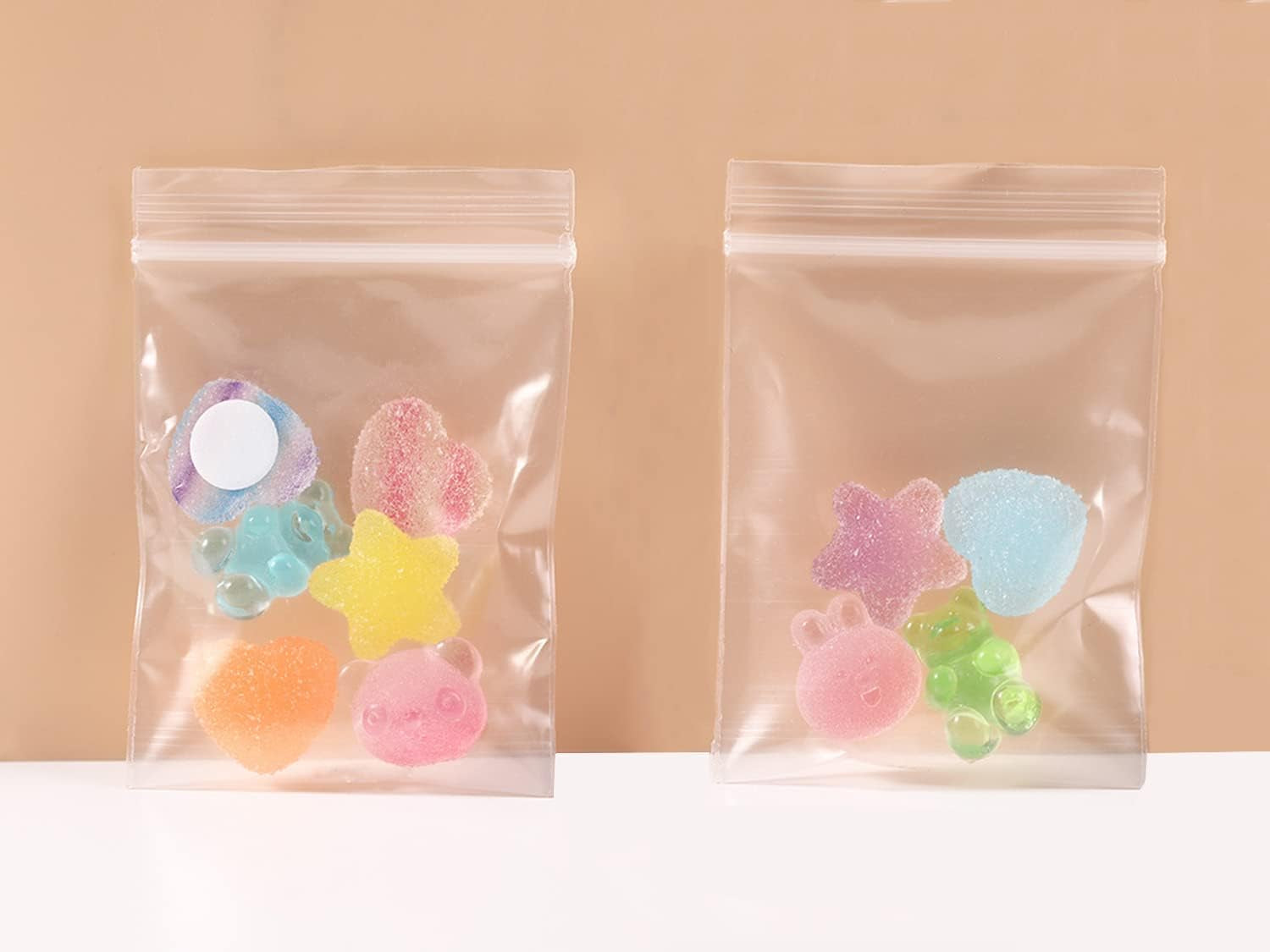 3D Clear Resin Stickers for Big Belly Cups Mugs, Removal without Trace Stickers, 100Pcs Mixed Shapes Resin Self Adhesive Art Stickers Decor for Handcraft/Diy/Photo Album/Hair Accessories/Phone Case/Laptop/Refrigerator