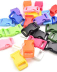 30 Pack 5/8 Inch Side Release Buckles, Contoured Plastic Paracord Bracelet Buckles, Paracord Buckles for Parachute 550 Cord Clips Paracord Bracelets Clasp Dog Collar Buckle DIY Craft Accessories