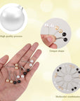 12 Pcs Cute Hijab Pins Muslim Pearl Scarf Clips Clips Hooks,Rhinestone Brooch Pins Pearl Pins Multicolor Headscarf Pearl Pins,Brooch Pin Clips for Sweater for Jewelry Accessories