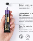 Acrylic Paint Set of 60 Colors, 0.74 Ounces Tubes, 5 Metallic Colors Acrylic Paints, Non-Toxic Artist Paints. Art Supplies for Painting