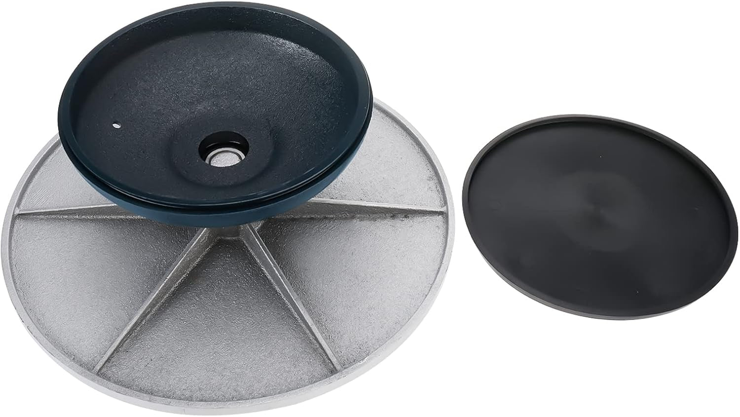 Large 12 Inch Sculpting Wheel, Heavy Duty Banding Wheel All Metal Construction Turntable with Ball Bearings