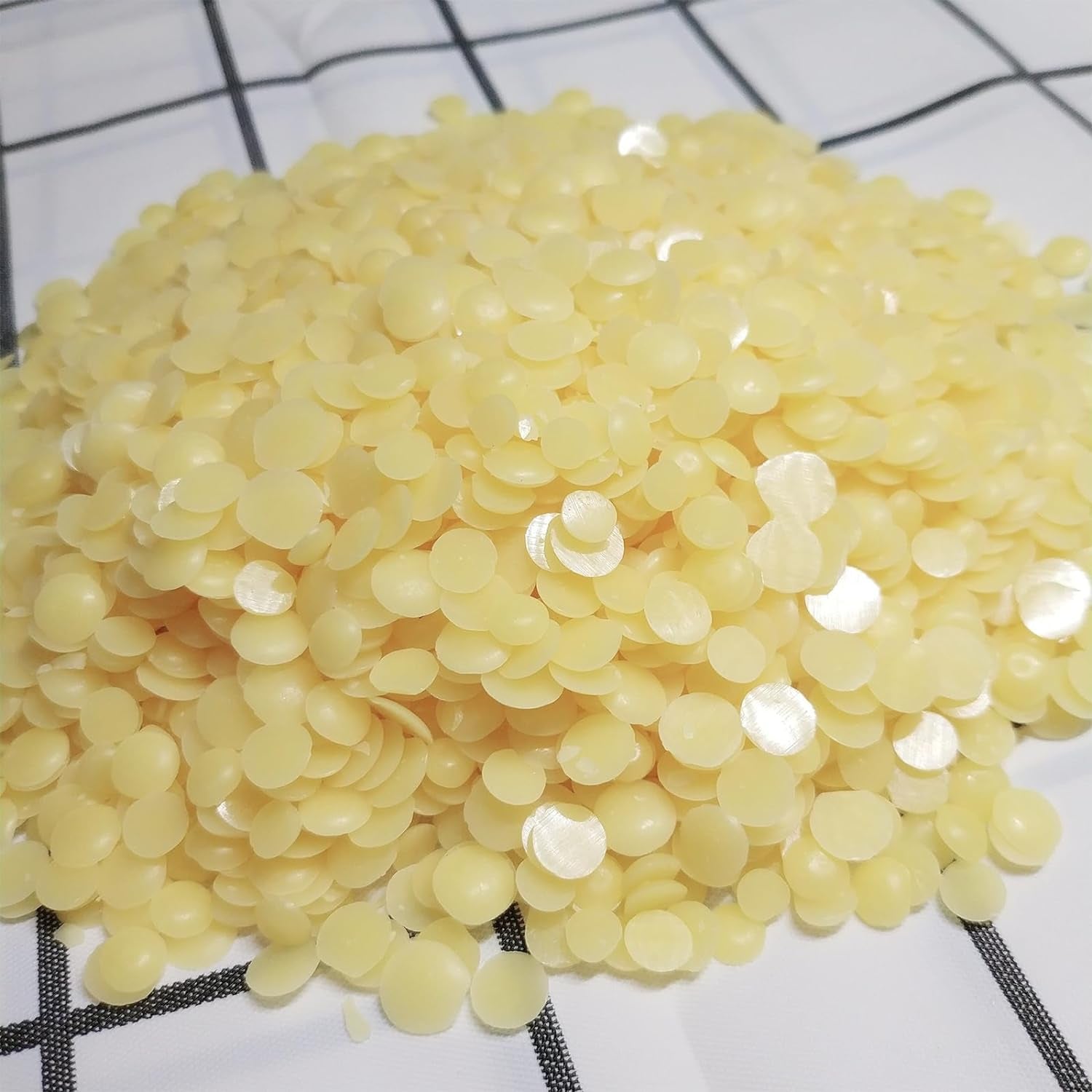 Candelilla Wax Pellets Candelilla Vegan Wax for Cosmetics DIY, Soap and Candle Making, Alternative to Beeswax - 14 OZ