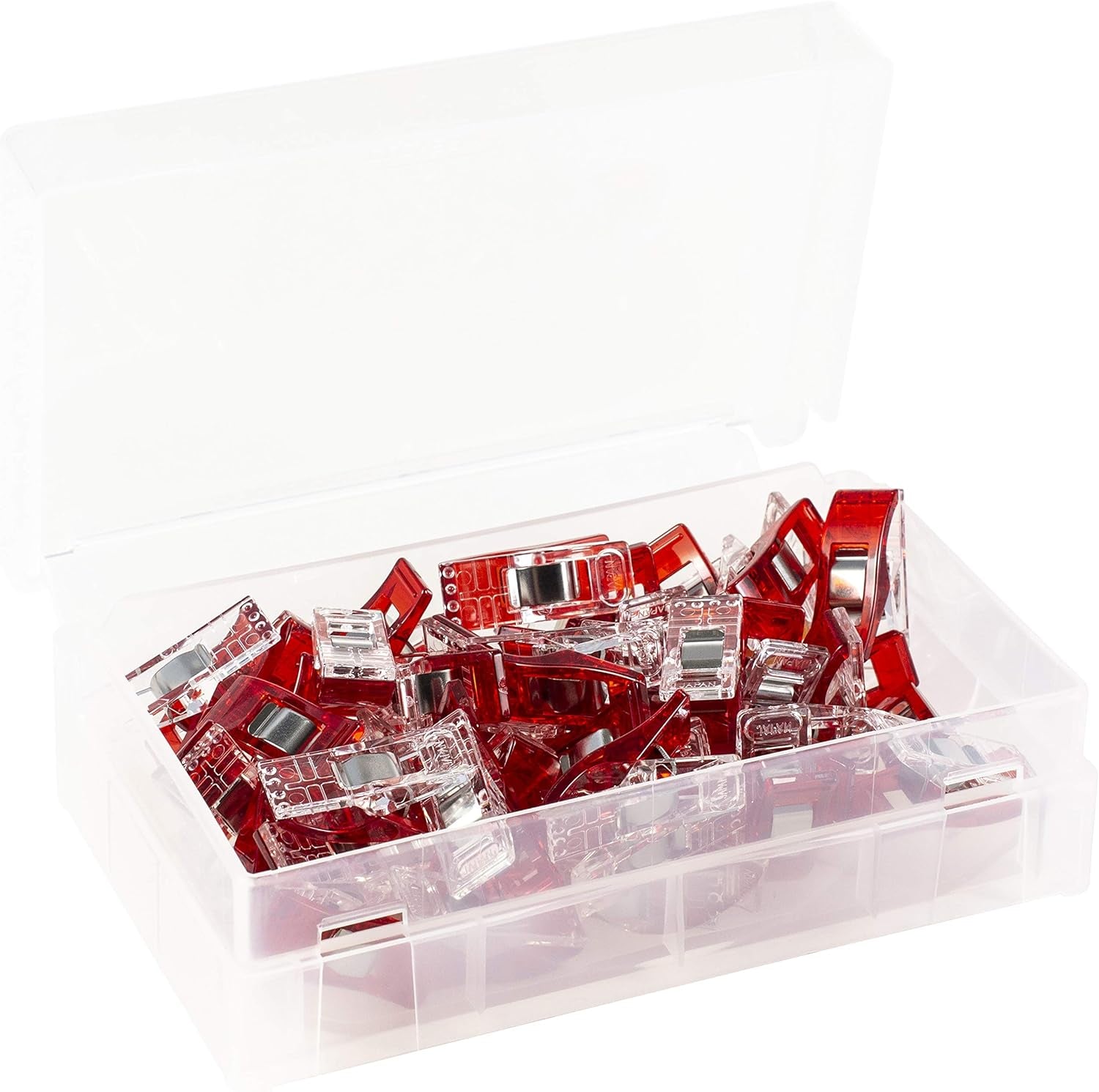 Wonder Clips Pkg of 50, Red