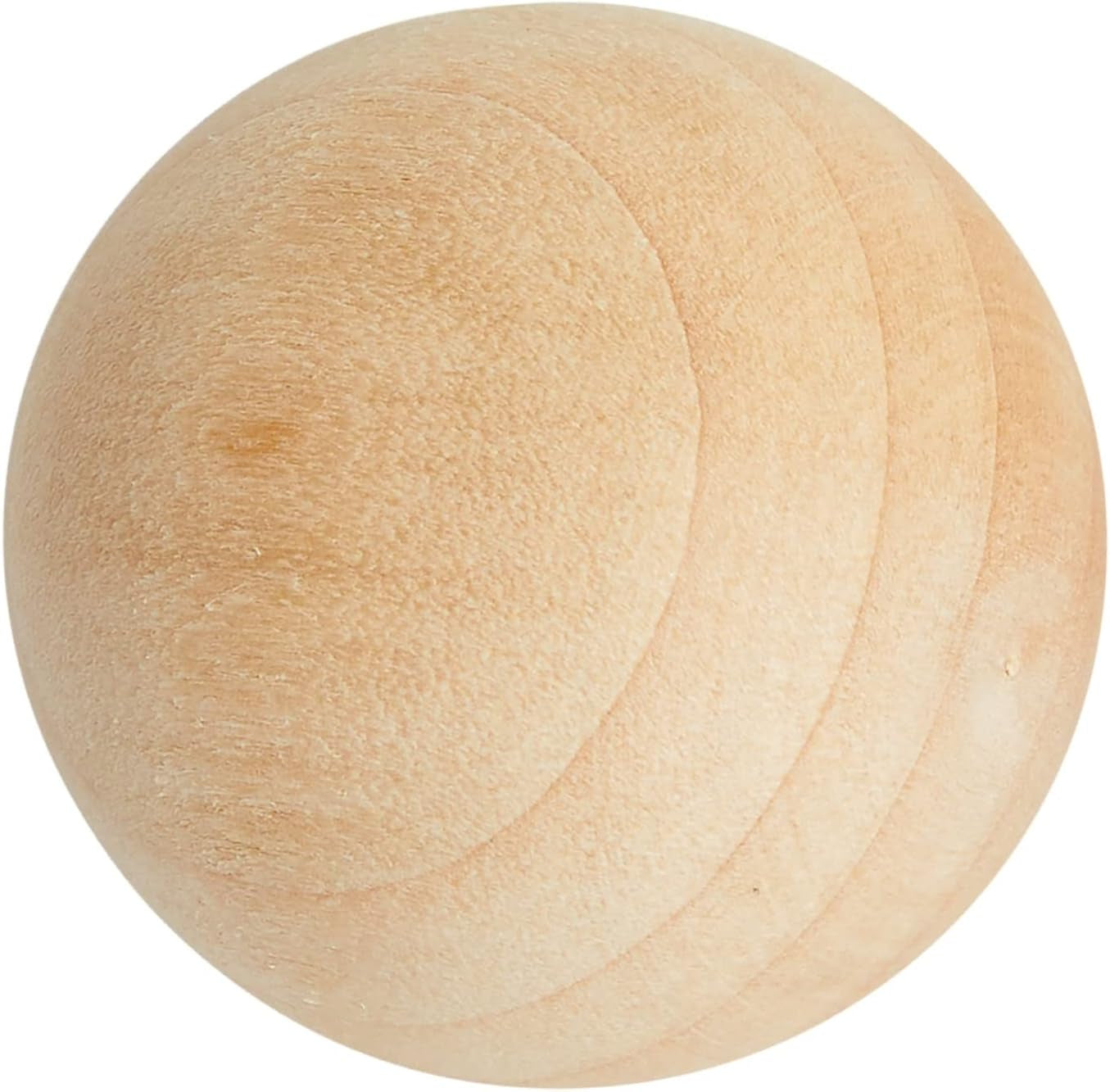 1.5 Inch Wooden Balls for Crafts, Unfinished round Wood Spheres for DIY Projects (20 Pack)