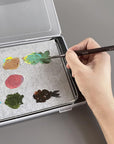 Wet Palette Wet Pallet for Miniatures- Stay Wet Palette for Acrylic Painting Wet Pallets for Painting Miniatures,Paint Brush Holder Organizer Wet Palette Storage Containers