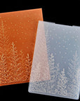 3D Tree Woodland Background Plastic Embossing Folders for Card Making Scrapbooking and Other Paper Crafts 3050933