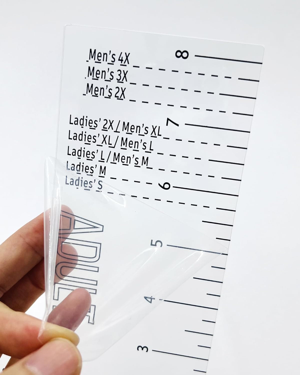 Tshirt Ruler Guide for Vinyl Alignment - Left Chest, T Shirt Ruler Alignment Tool Placement for Embroidery Heat Press and Cricut (Adult Men and Women)