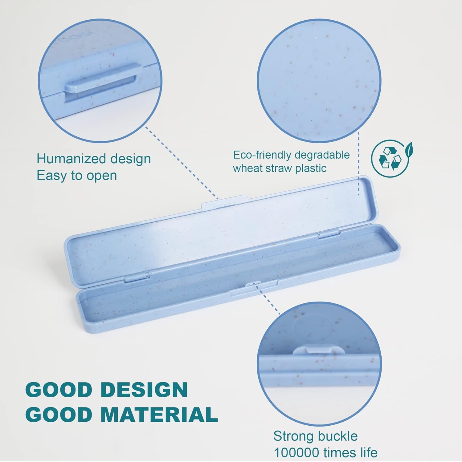 Small Pencil Box - Plastic Pencil Case - Pencil Cases for Adults,Pencil Case Aesthetic,Multipurpose Brushes Box, Cosmetic Pencil Cases,Travel Toiletry Cases