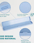 Small Pencil Box - Plastic Pencil Case - Pencil Cases for Adults,Pencil Case Aesthetic,Multipurpose Brushes Box, Cosmetic Pencil Cases,Travel Toiletry Cases