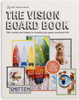 Vision Board Book, 700+ Words & Images in All Categories, for Visualizing Your Life Goals & Dreams, Playful, Stylish Pictures for Collage Making & Scrapbooking