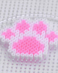 Fuse Beads Boards 5Mm Large Clear Plastic Pegboards for Kids Craft Beads 4 PCS