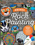 Animal Rock Painting Box Set - DIY Rock Painting for Adults - Rocks, Brush, Paint Included - Mandala Stone Artist - Create Rock Artwork at Home - Arts and Craft for Adults - Adult Hobbies