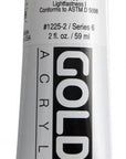 Heavy Body Acrylics by GOLDEN, Nickel Azo Yellow, 2 Fl. Oz. Tube, Professional Acrylic Paint, Transparent