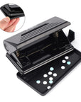 2 Hole Punch,Hole Puncher, Smart Touch, 10 Sheet Punch Capacity, Low Force, Black
