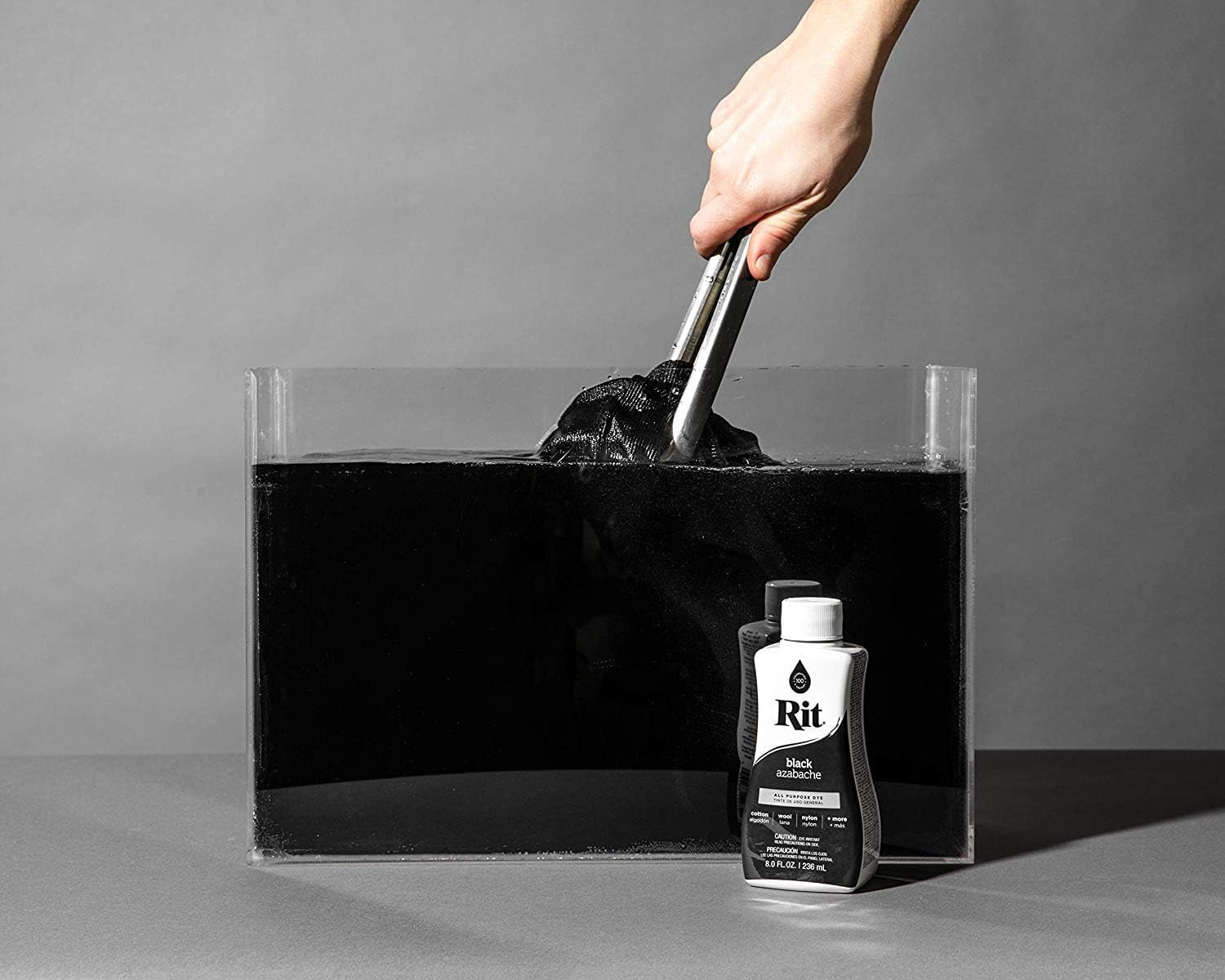 All-Purpose Liquid Dye, 8 Ounce, Black (Fоur Paсk)