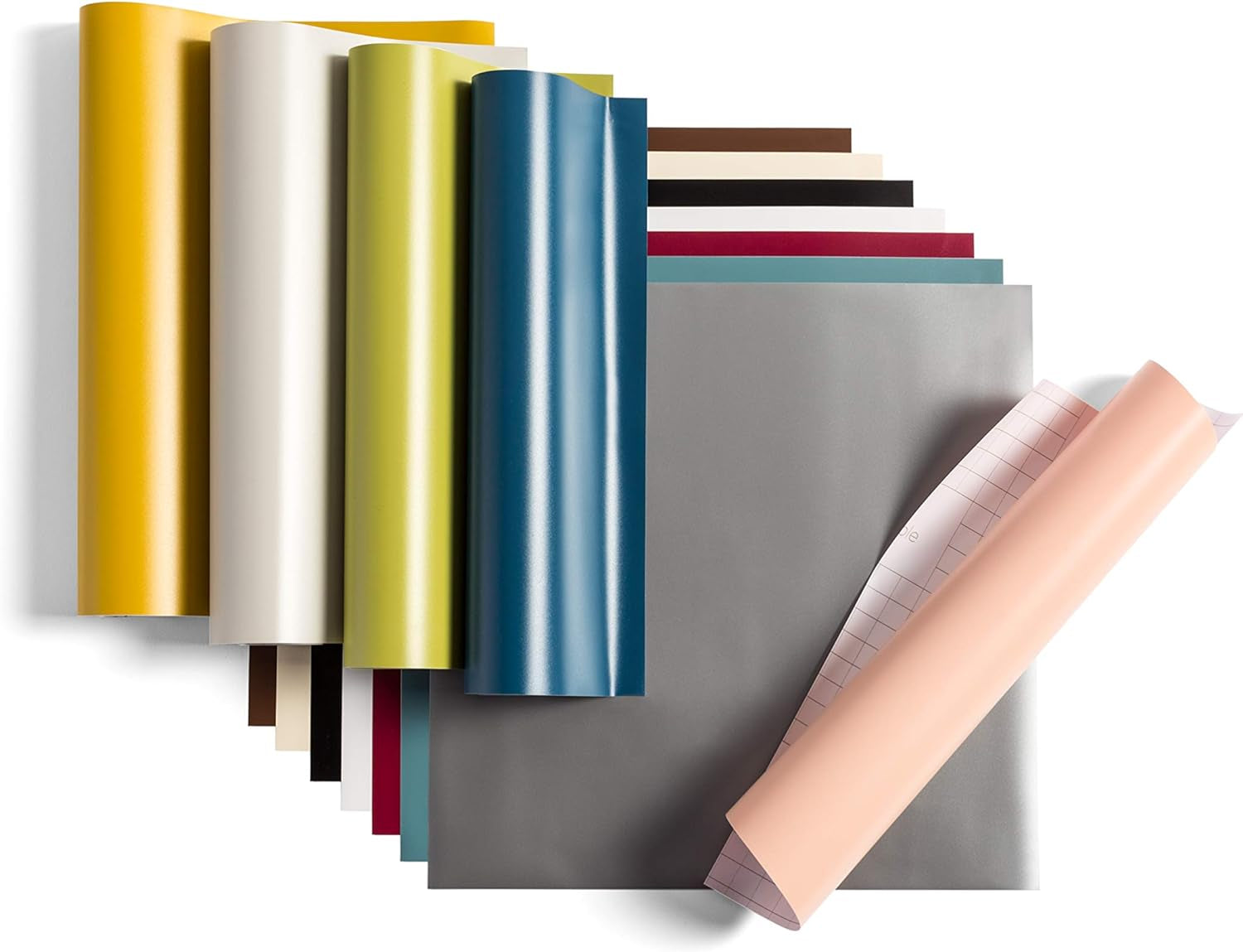 Premium Vinyl - Removable, 12” X 12” Adhesive Decal Sheets Essential Sampler