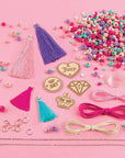 - Juicy Couture Trendy Tassels Bracelet Making Kit - Kids Jewelry Making Kit - DIY Beads & Charm Bracelet Making Kit for Girls - Friendship Bracelets with Beads for Girls 8-10-12-14