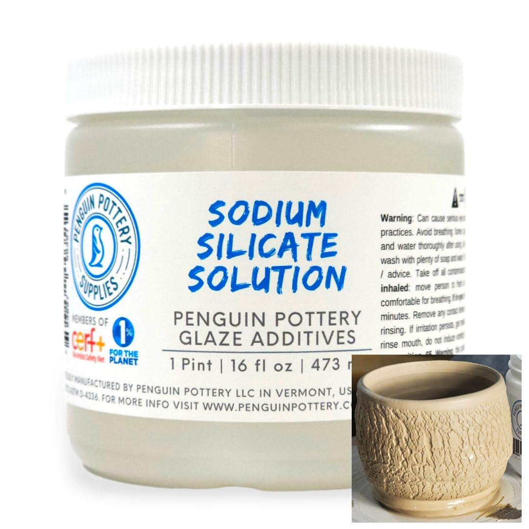 - Sodium Silicate Solution - Deflocculant - 16 Oz