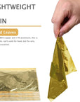 200Pcs Gold Leaf Sheets Gold Foil Sheets for Gilding Crafting, Art & DIY Projects, Picture Frames, Home Walls, Interior and Multi Artistic Decoration, Imitation Gold Foil Sheets 5.5" X 5.5"