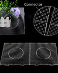 9Pcs 5Mm Large Square Fuse Beads Pegboards Plastic Beads Boards with Ironing Paper, Beads Tweezers for Kids Craft Beads