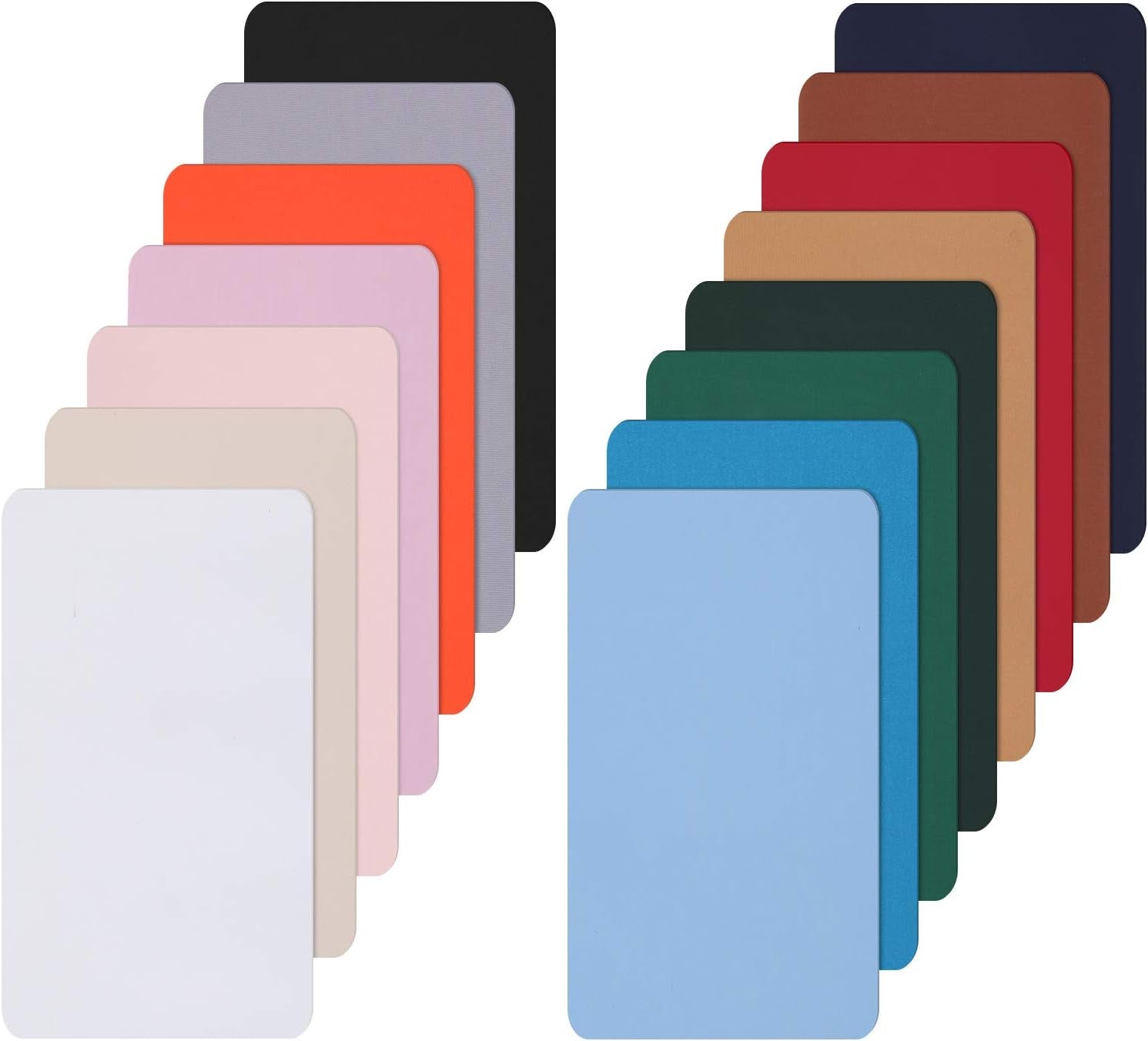 15 Pieces Nylon Repair Patches Self-Adhesive Nylon Patch Waterproof Lightweight Repair Patches for Clothing down Jacket Repair Holes Tearing (20 X 10 Cm)