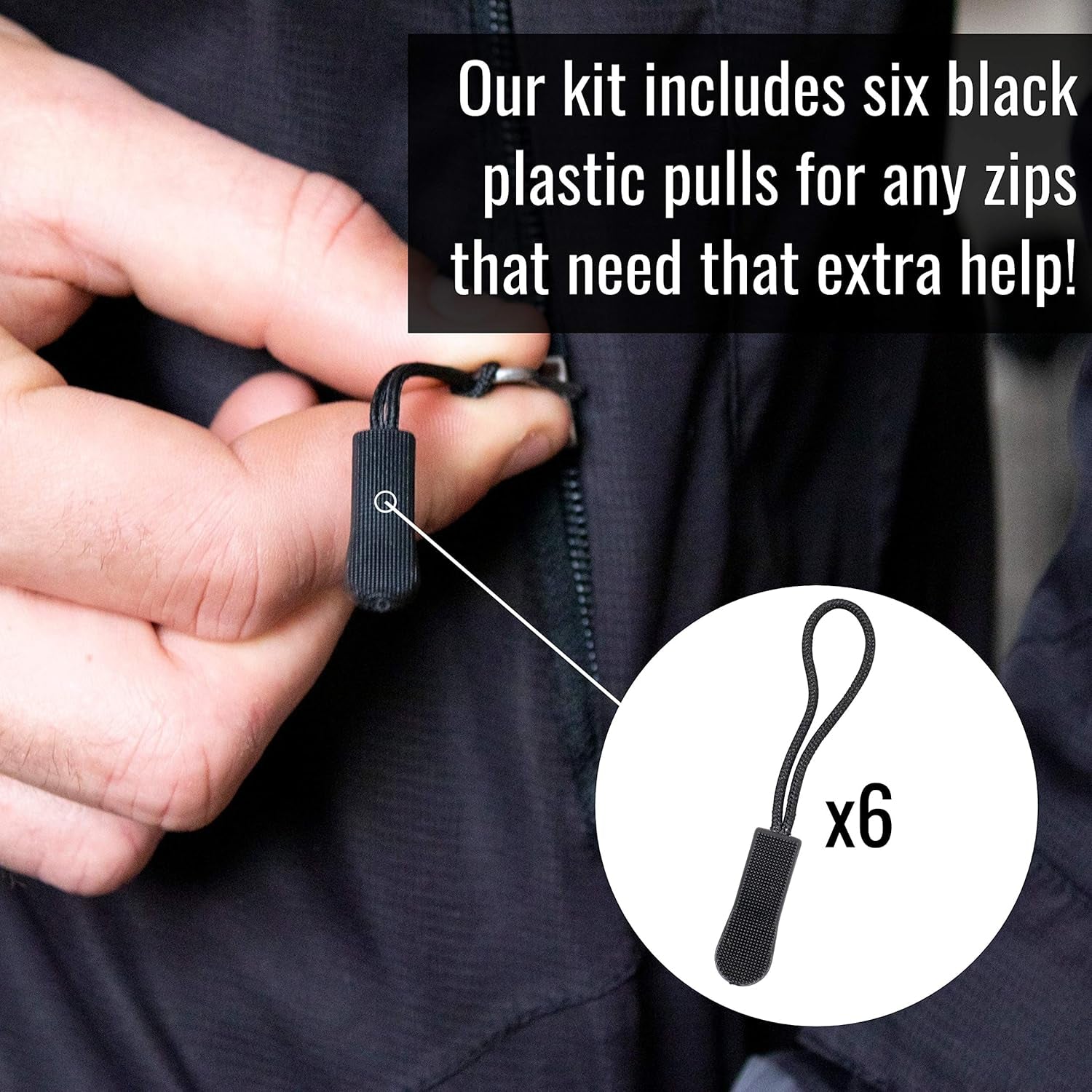 Zipper Repair Kit [197Pcs]: Kit Incl Zippers Slider, Zipper Pull Replacement & Zipper Stop. Great Zipper Fix for Jacket Zipper Replacement Slider.