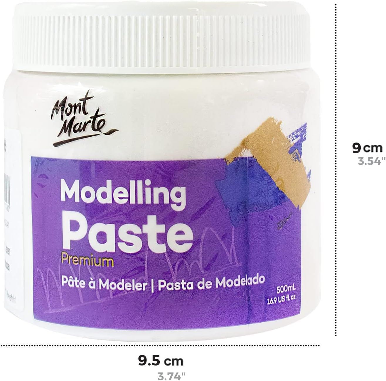 Modelling Paste Acrylic Medium 500Ml (17Oz)