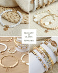 10100+ Pcs Clay Beads Bracelet Making Kit - Heishi Beads for Jewelry Making Kit - Polymer Clay Beads Bracelet Making Kit