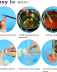 Candle Dye - 32 Colors Candle Wax Dye, Highly Concentrated Candle Color Dye, Oil-Based Liquid Candle Dye for Soy Wax, Candle Making - 5Ml Each