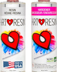 - Epoxy Resin - Clear - Non-Toxic - 32 Oz (16 Oz Resin + 16 Oz Hardener) (946 Ml)