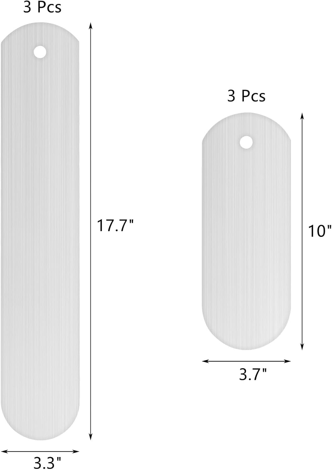 6 Pieces Metal Straight Sock Jigs, 2 Sizes Sublimation Crew Sock Jigs, Dye Printing Heat Press Transfer Socks Accessories for Printing DIY Pattern Designs Heat Press Socks