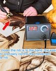 Wood Burning Tool,Wood Burning Kit Pen 25~750℃,Professional Wood Burning Kit,With Digital Thermometer Temperature Adjustable Temperature,1 Wood Burning Pens, 30 Wood Burning Pen Tips