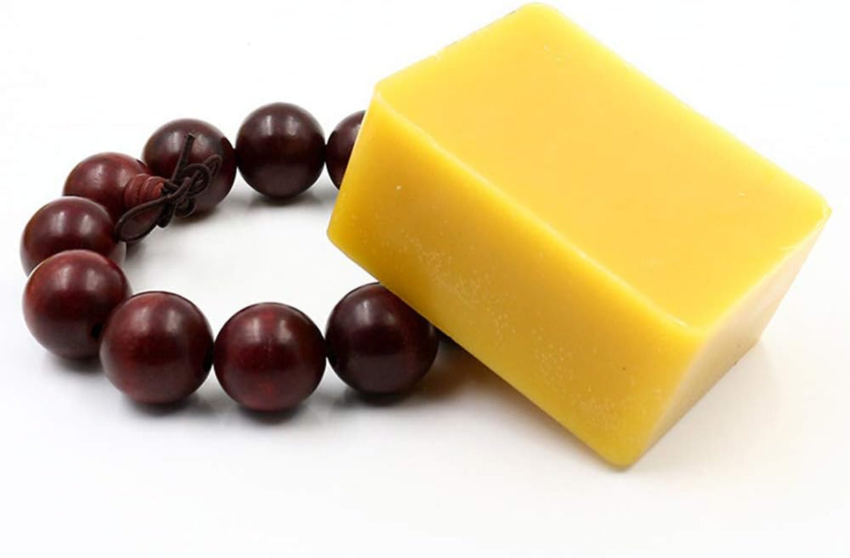 Pure Yellow Beeswax Blocks - 100% Natural Beeswax Bars, Triple Filtered - Premium Quality, Cosmetic Grade - 14 OZ