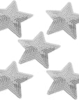 12PCS Sequins Star Patche Appliques for Embroidery (Coloful)