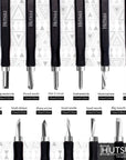 Wood Carving Tools Set - Easy to Use 12 Pcs Mini Wood Chisel Beginner Wood Carving Kit for Adults & Kids Carving Kit Gift