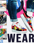 Sneaker Painting Kit Complete Shoe Paint Kit for Sneakers- Paint, Brushes, Tape & More Included- Shoe Customization Kit