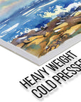 9" X 12" Premium Heavyweight Watercolor Painting Paper Pad, Pack of 2, 24 Sheets Each, 90 Pound (190Gsm) - Cold Pressed, Acid-Free, Wet, Dry & Mixed Media - Artists, Students, Adults