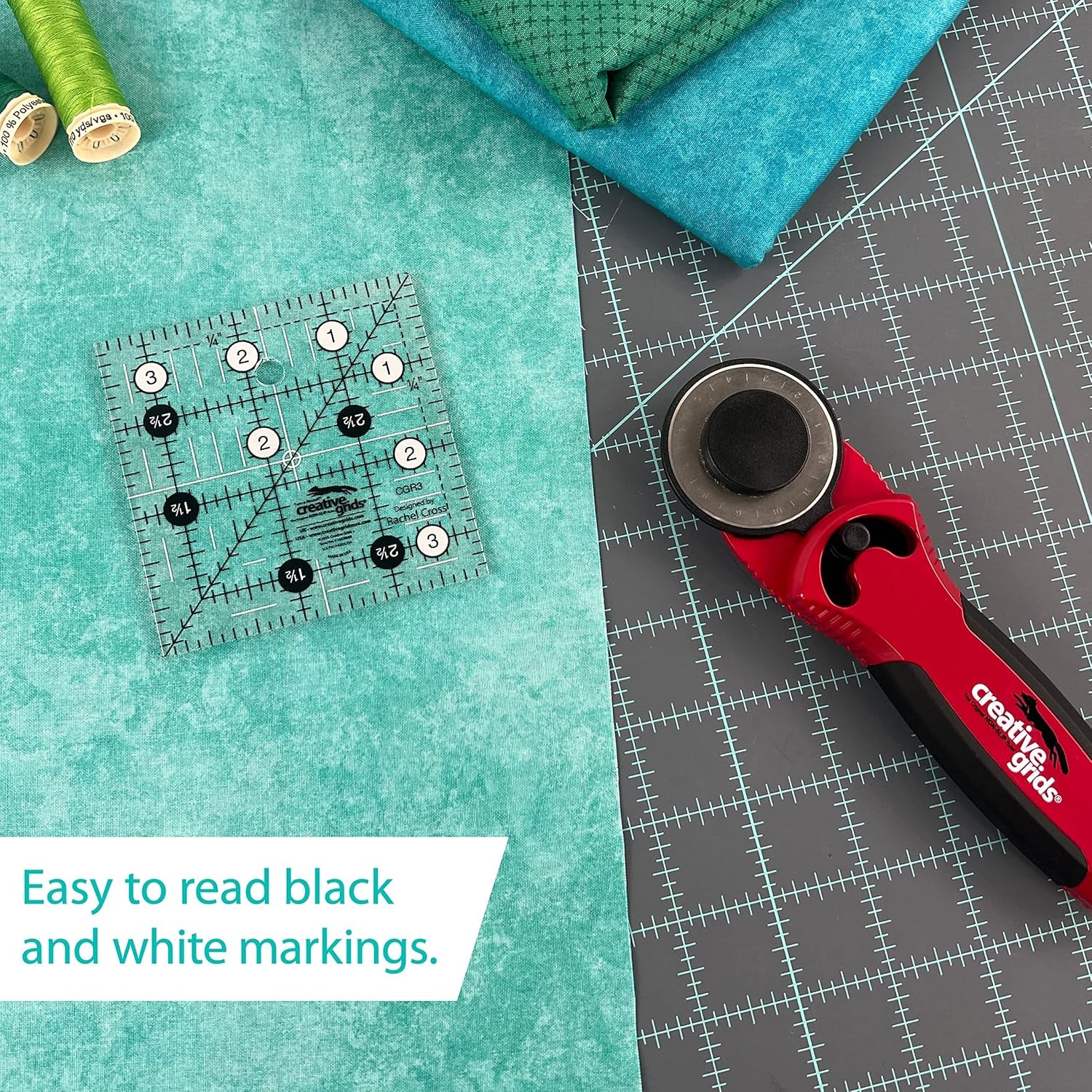 Quilt Ruler 3-1/2In Square - CGR3