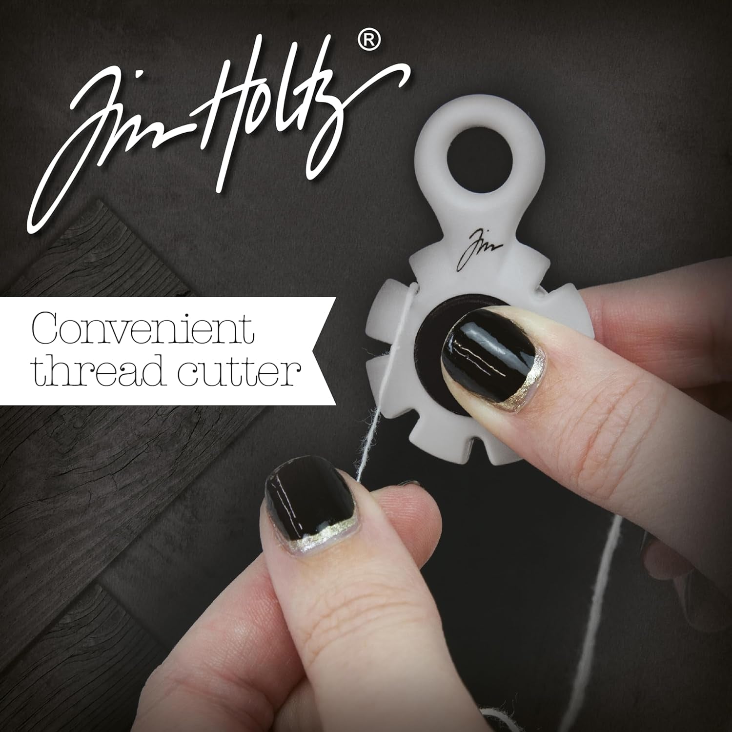 Tim Holtz Paper Distressing Tool - Scrapbook Supplies for Cardstock and Creating Rough Torn Edges - Distresser with 7 Recessed Blades