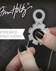 Tim Holtz Paper Distressing Tool - Scrapbook Supplies for Cardstock and Creating Rough Torn Edges - Distresser with 7 Recessed Blades