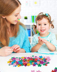 540Pcs Glitter Foam Star Stickers Self Adhesive Stars Wall Stickers for Scrapbooks Greeting Cards Home Birthday Party Graduation Decoration