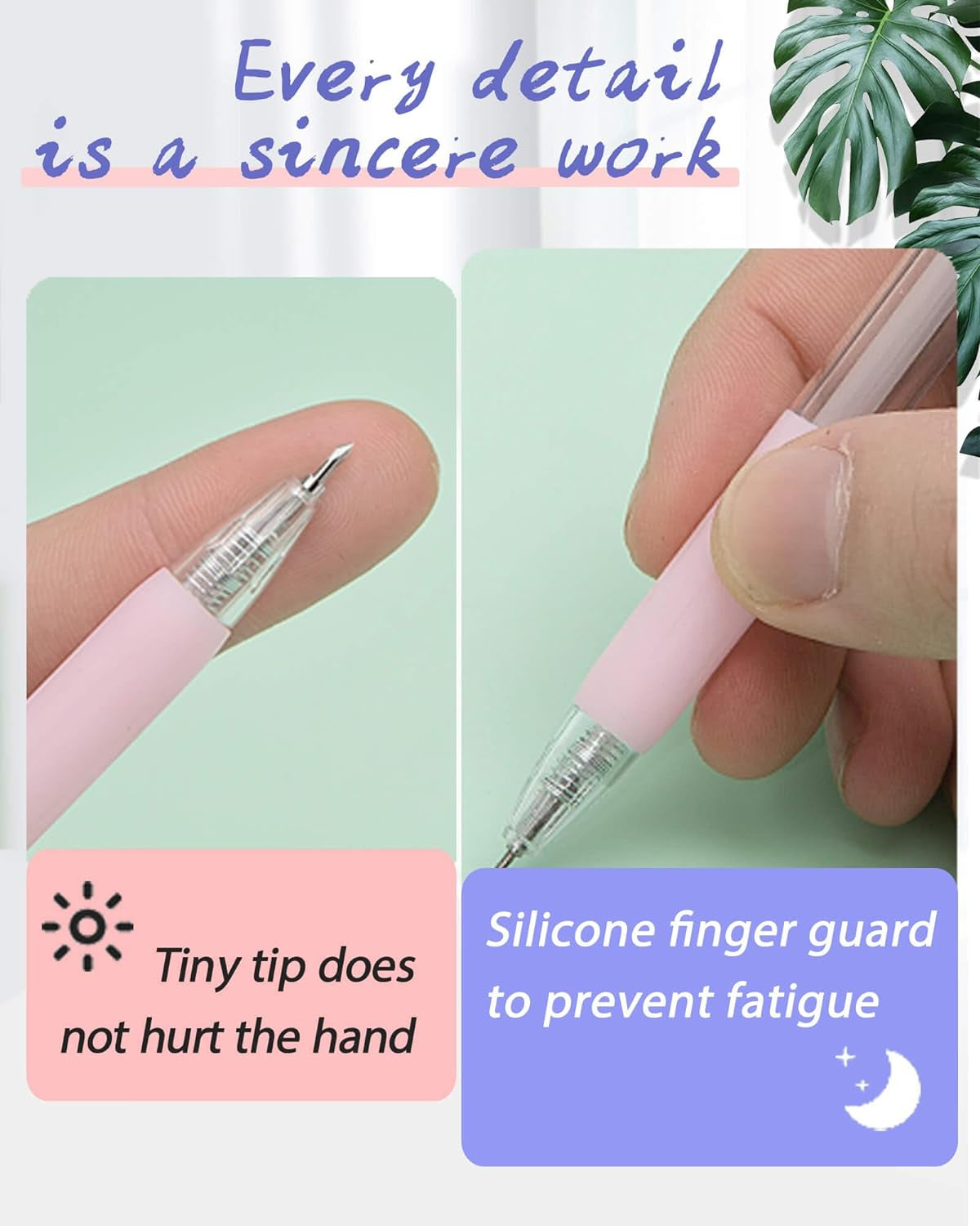 Knife Pen Craft Cutting Tools - Precision Paper Cutter Pen with Refillable Tungsten Steel Cutter Head Refill, 6 PACK