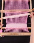 Weaving Loom Kit, 15.2" H X 9.85" W Wooden Tapestry Looms, Warp ​Frame ​Loom Heddle Bar for Weave Board Weaver Tapestry Kids Beginner
