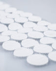 YLBFJXK 1000Pcs Sticky Back Dots Hook Adhesive Tapes, 3/4" Diameter, White2