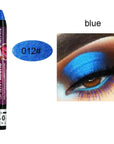 2 In 1 Glitter Pearlescent Eyeshadow Lipstick Stick Waterproof Long-lasting Glitter Eyeliner Eye Shadow Pencil Makeup Cosmetic